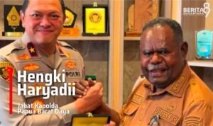 Hengki Haryadi kini resmi menjabat Kapolda Papua Barat Daya