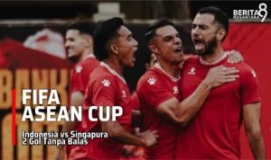 Indonesia vs Singapura 2-0 di FIFA ASEAN Cup 2026