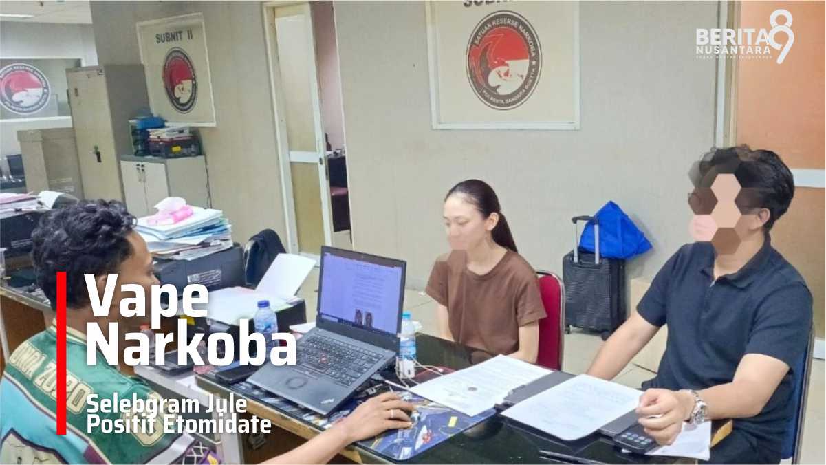 Jule Positif Narkoba dari Vape Etomidate