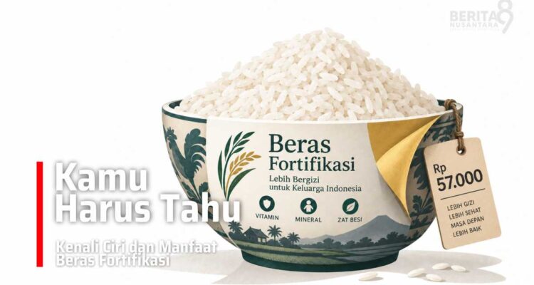 Kenali Ciri dan Manfaat Beras Fortifikasi