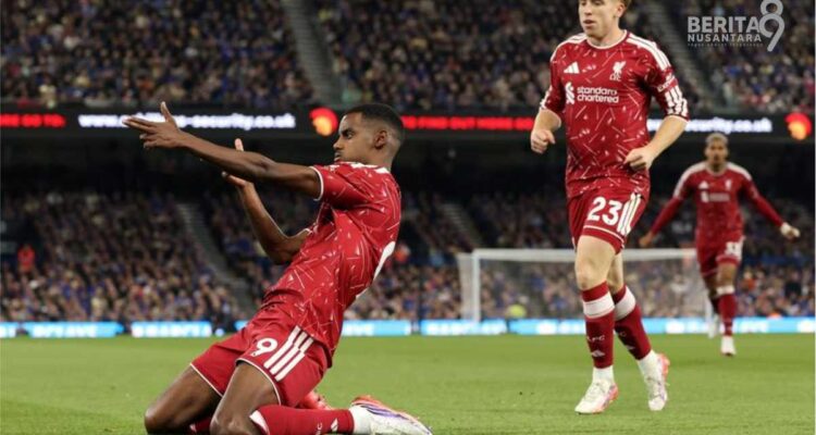 Liverpool vs Ipswich di Premier League musim ini