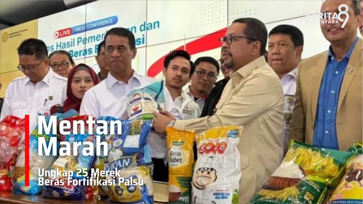 Mentan Marah usai pengungkapan Beras Fortifikasi Palsu