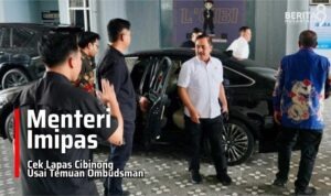 Menteri Imipas ke Lapas Cibinong Usai Temuan Ombudsman