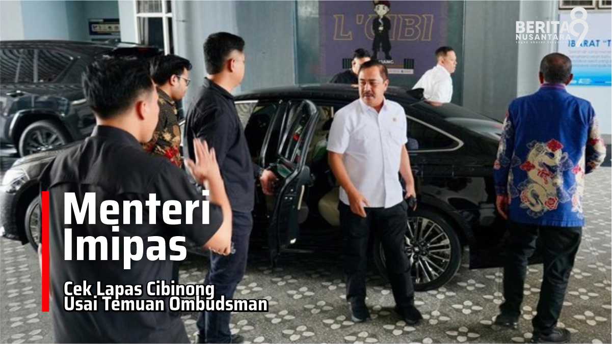Menteri Imipas ke Lapas Cibinong Usai Temuan Ombudsman