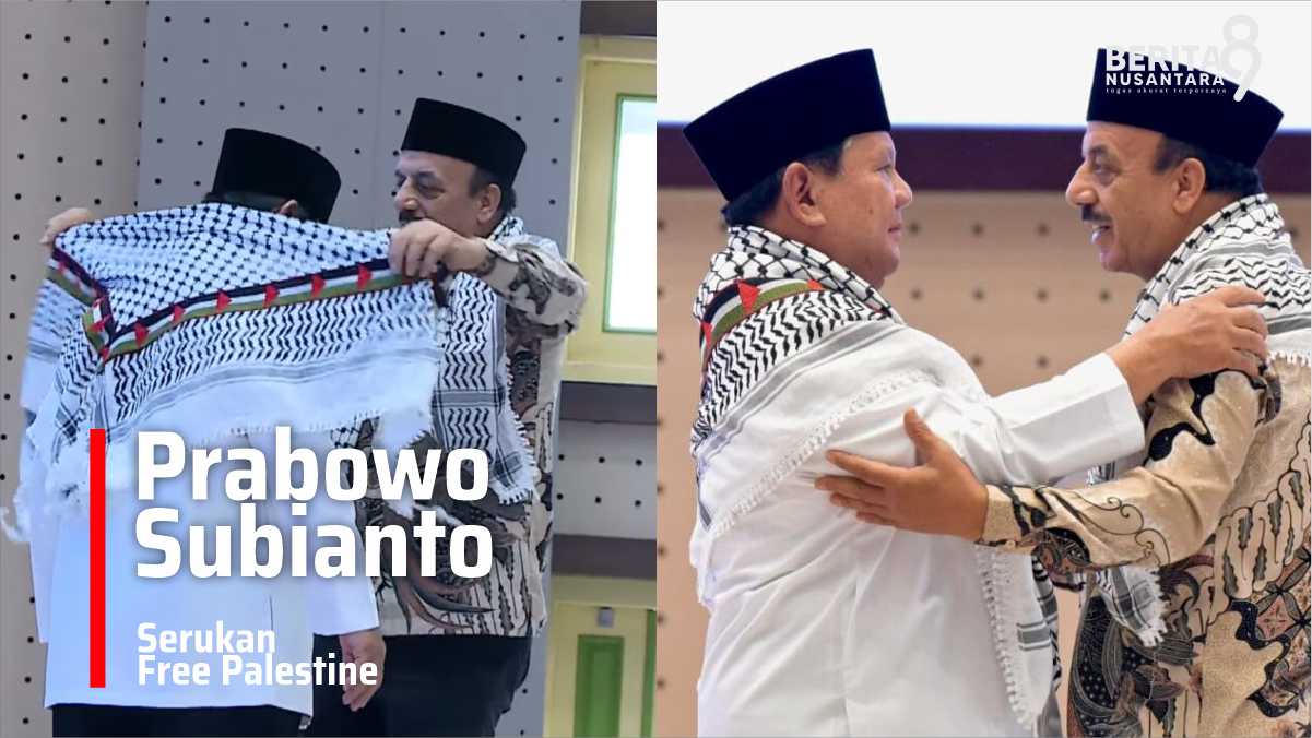 Prabowo Serukan Free Palestine dalam Perayaan 1 Abad Gontor