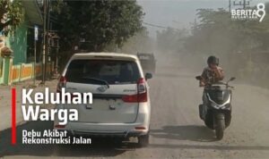 Rekonstruksi Jalan Bajulan–Kenongorejo, Warga Keluhkan Debu