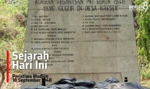 Sejarah Hari Ini, Peristiwa PKI 1948 di Madiun Sejarah Hari Ini, Peristiwa PKI 1948 di Madiun