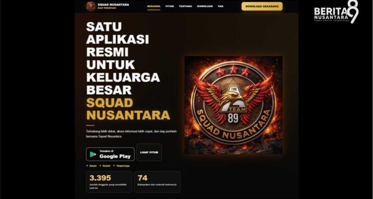 Squad Nusantara Jatim Perkuat Basis Data Anggota via Aplikasi di Google Play Store