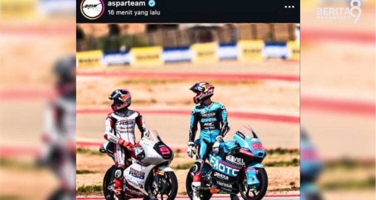 Veda Ega Pratama Diunggah Aspar Team, Kode Gabung