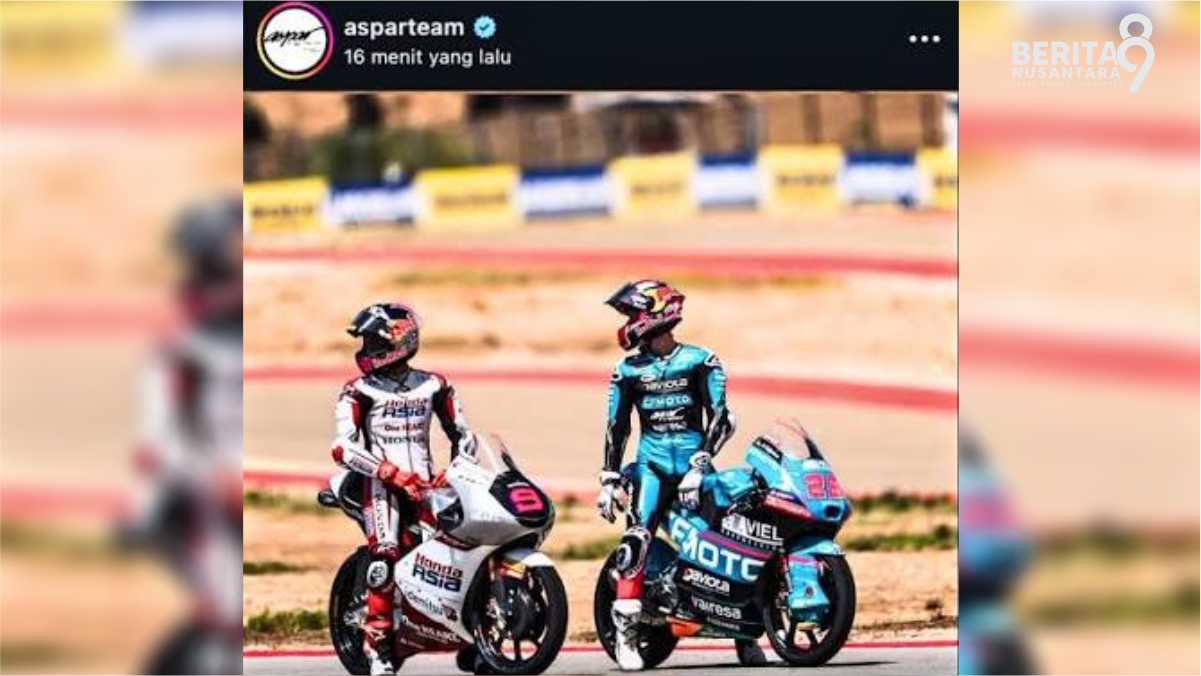 Veda Ega Pratama Diunggah Aspar Team, Kode Gabung