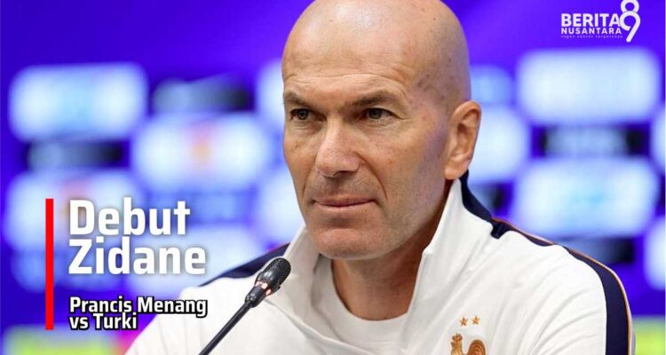 Zidane Debut di Timnas Prancis Gasak Turki 1-0