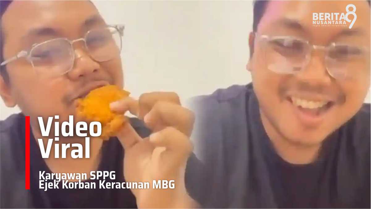 viral video pegawai SPPG ejek korban keracunan MBG